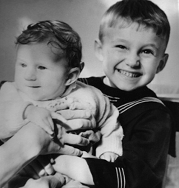 Женя и Валера. 1955 г.